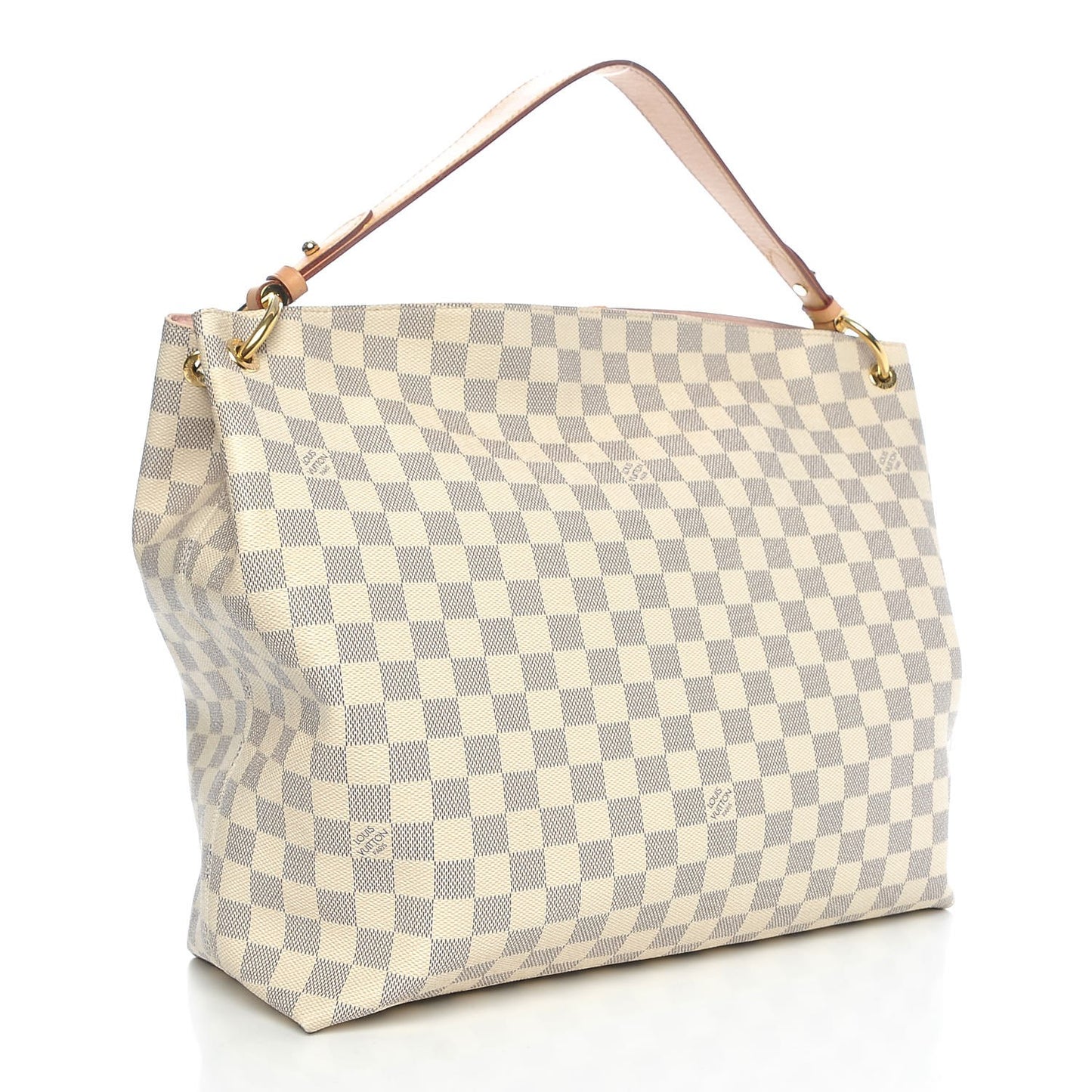 Damier Azur Graceful MM Rose Ballerine