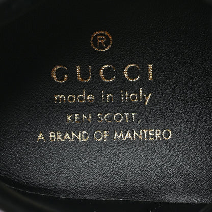 Gucci X KEN SCOTT Canvas Infinity Jenni Womens Ace Sneakers 38 Black Pink Hibiscus Red Blue Shine Purple 6 of 9