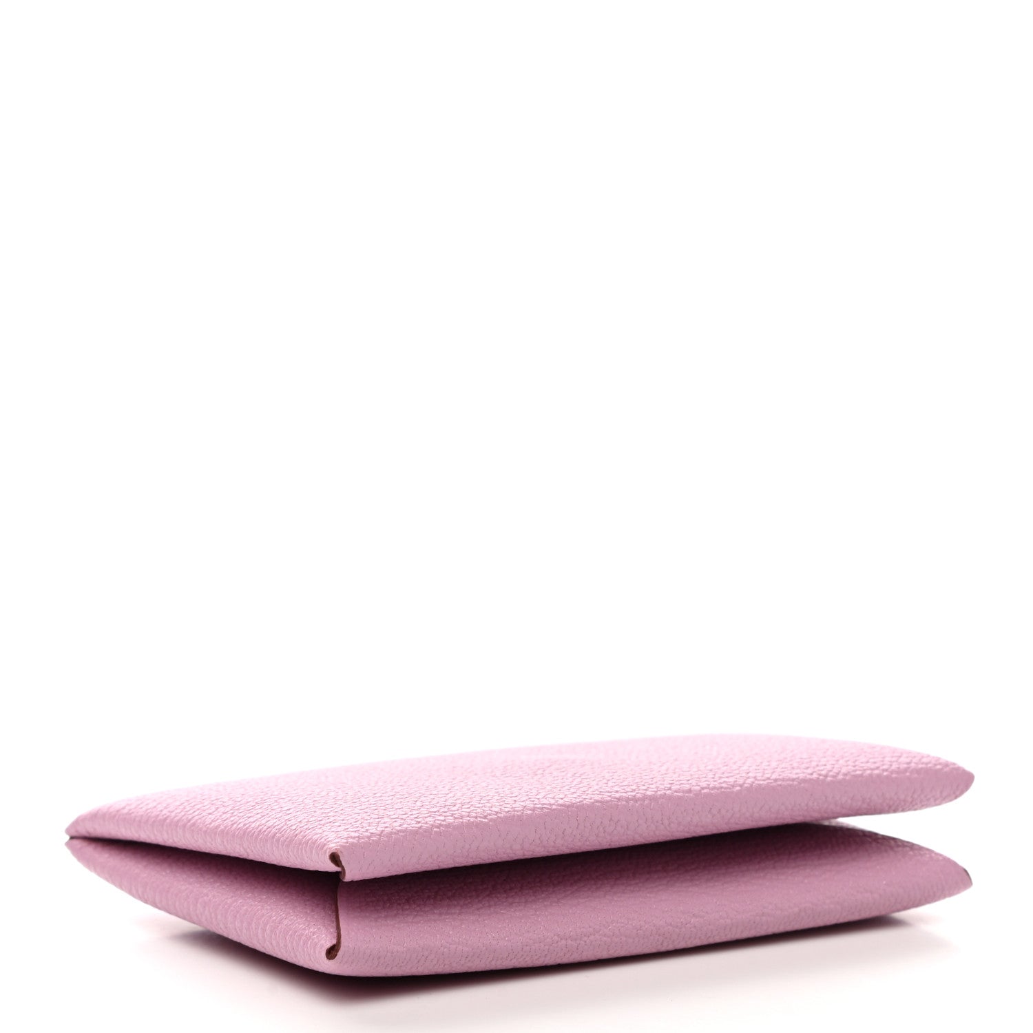 Hermes Chevre Mysore Calvi Card Case Mauve Sylvestre 4 of 7