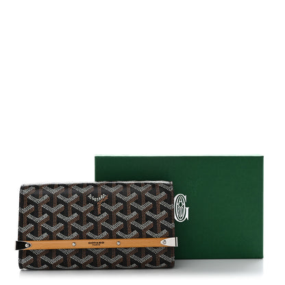 Goyard Goyardine Monte Carlo Mini Case Black Gold 8 of 8