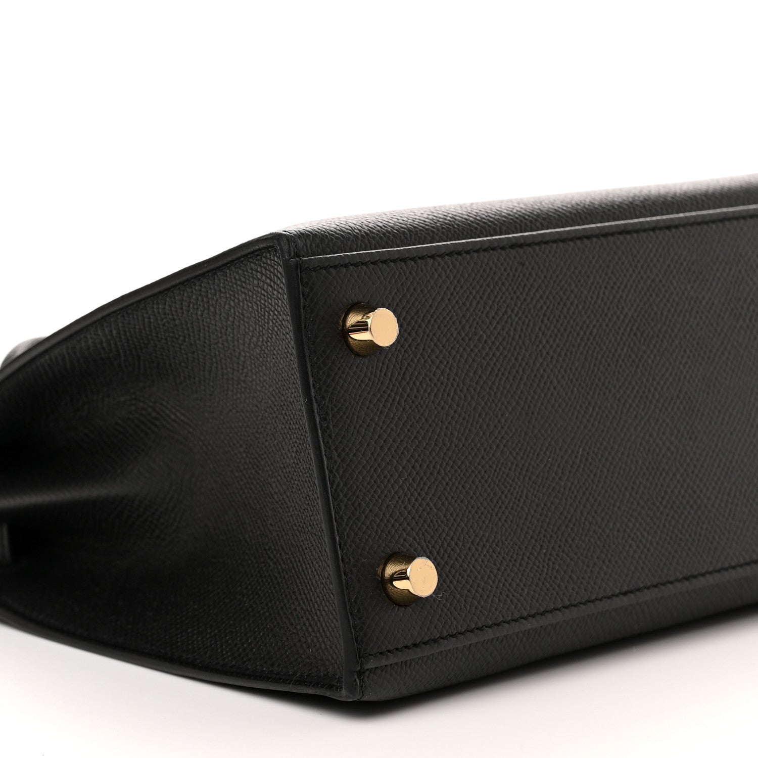 Hermes Epsom Kelly Sellier 25 Black 8 of 10