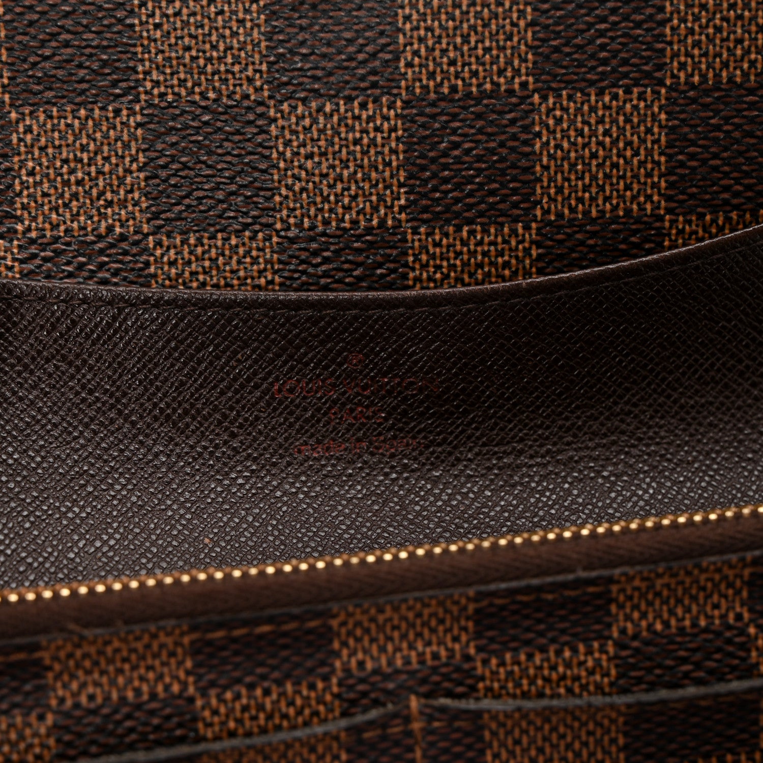 Louis Vuitton Damier Ebene Emilie Wallet 6 of 10