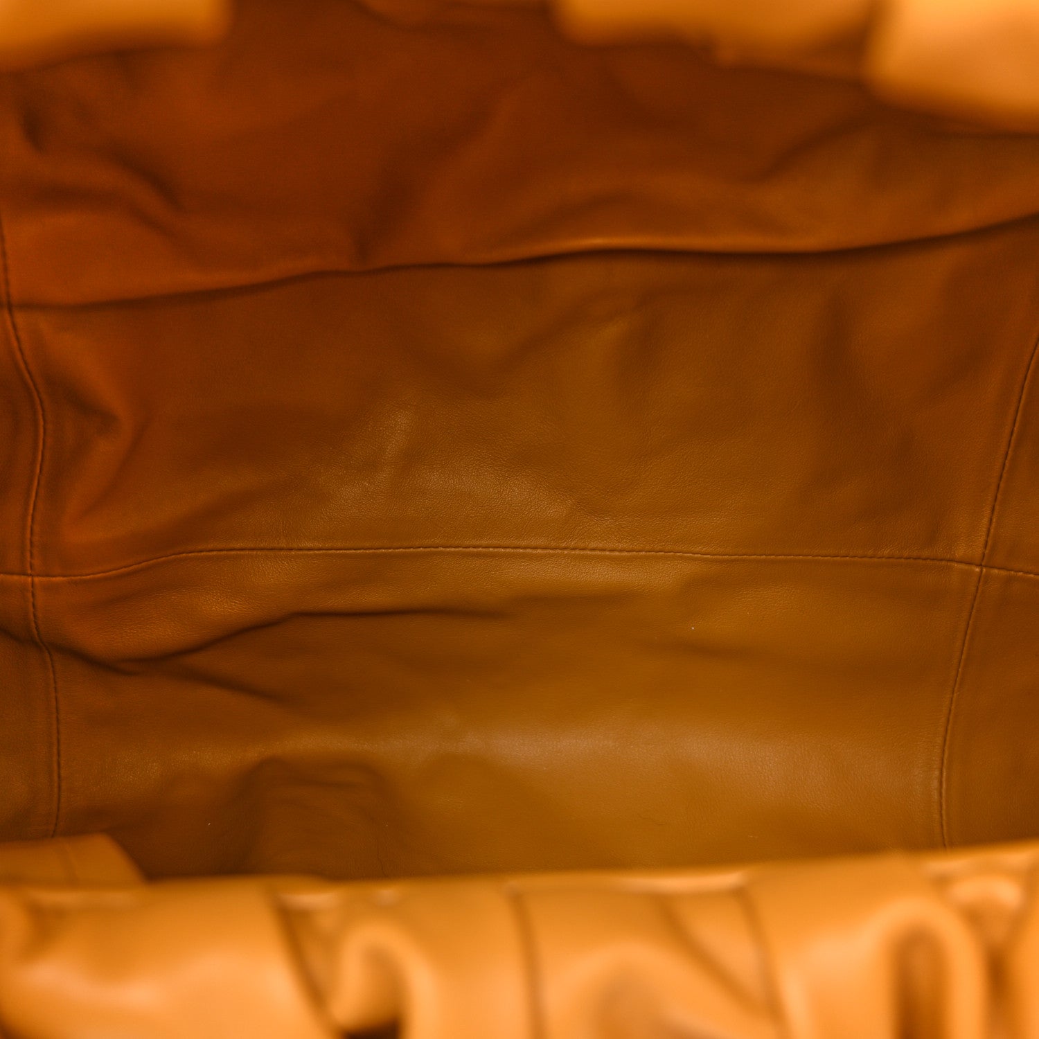 Bottega Veneta Smooth Butter Calfskin Large The Shoulder Pouch Butterscotch 5 of 10