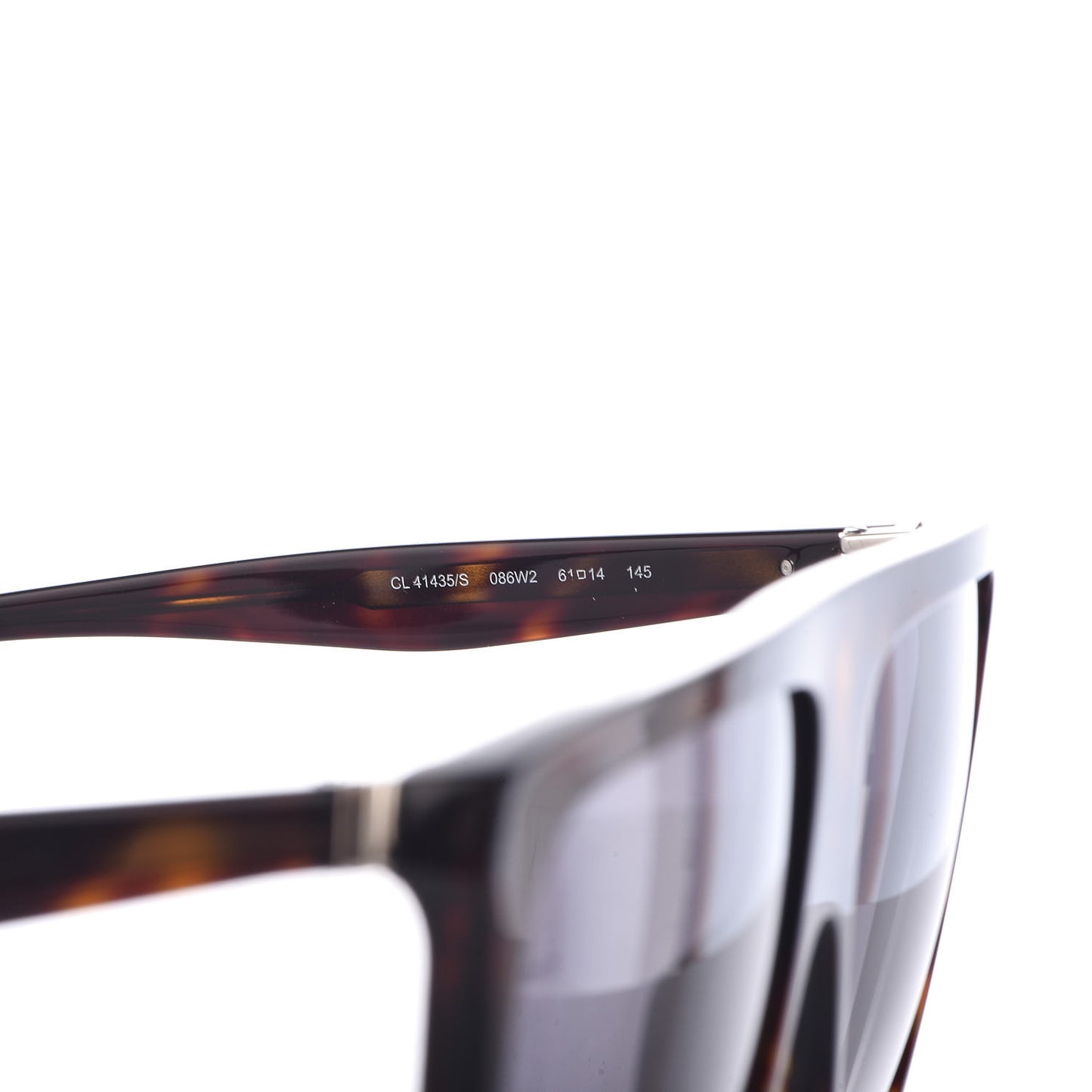 Acetate Thin Shadow Sunglasses CL41435/S Tortoise