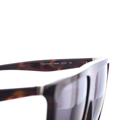 Celine Acetate Thin Shadow Sunglasses CL41435/S Tortoise 6 of 7