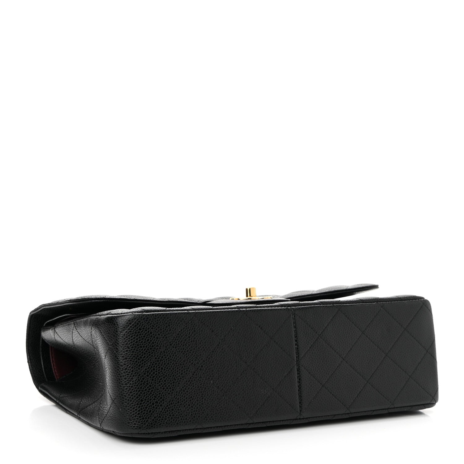 Chanel Caviar Quilted Jumbo Double Flap Black 4 of 10