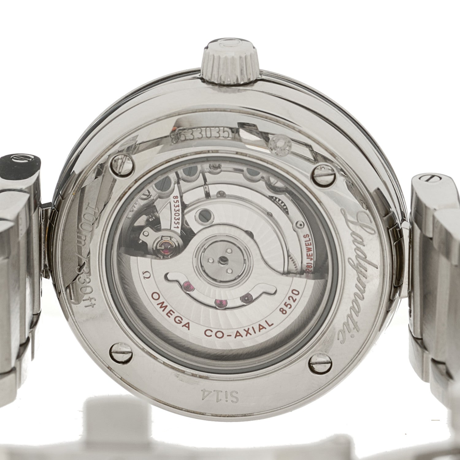 Omega Stainless Steel Mother of Pearl 34mm De Ville Ladymatic Co-Axial Automatic Watch 425.30.34.20.05.001 4 of 5