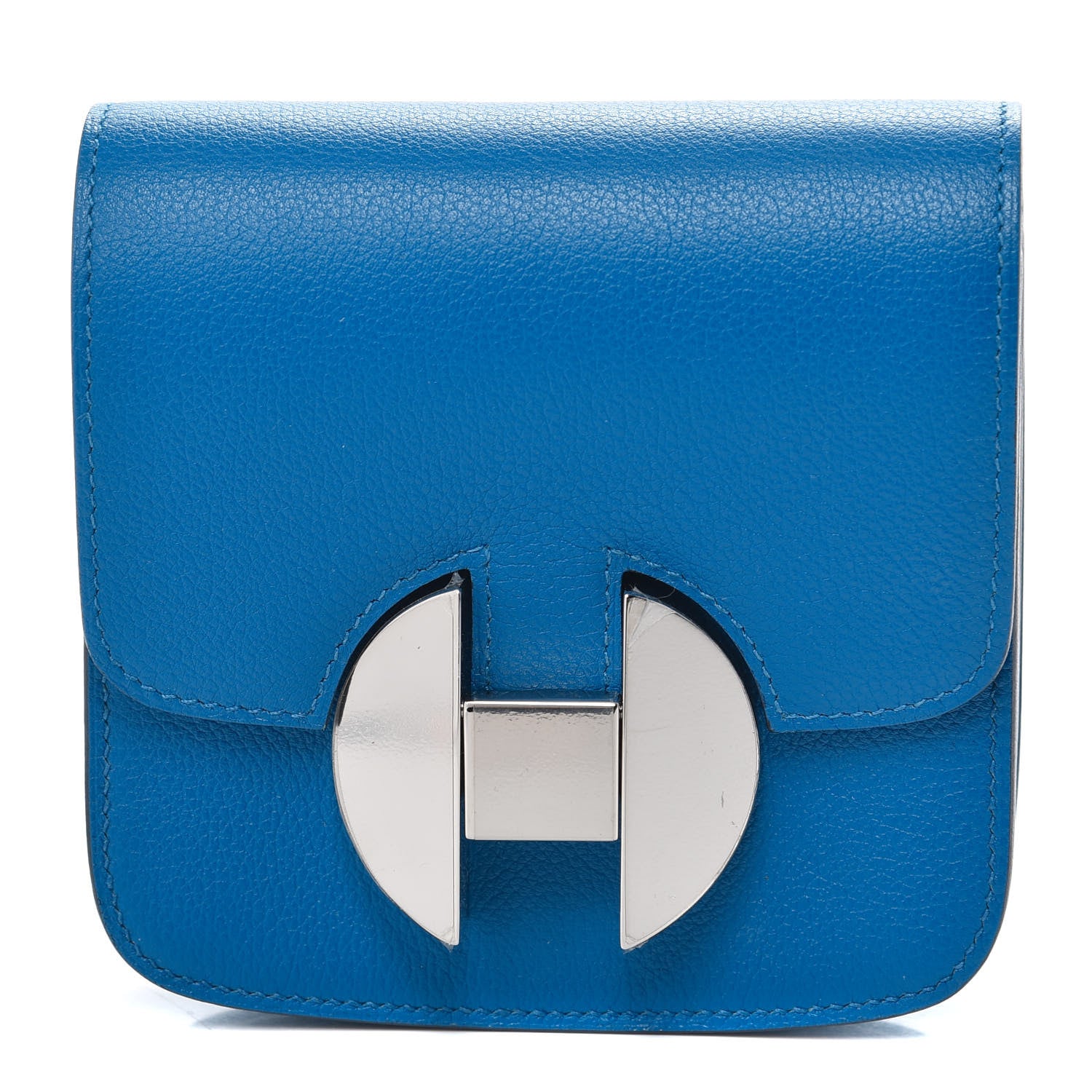 Hermes Evercolor 2002 Wallet Bleu Zellige 1 of 8