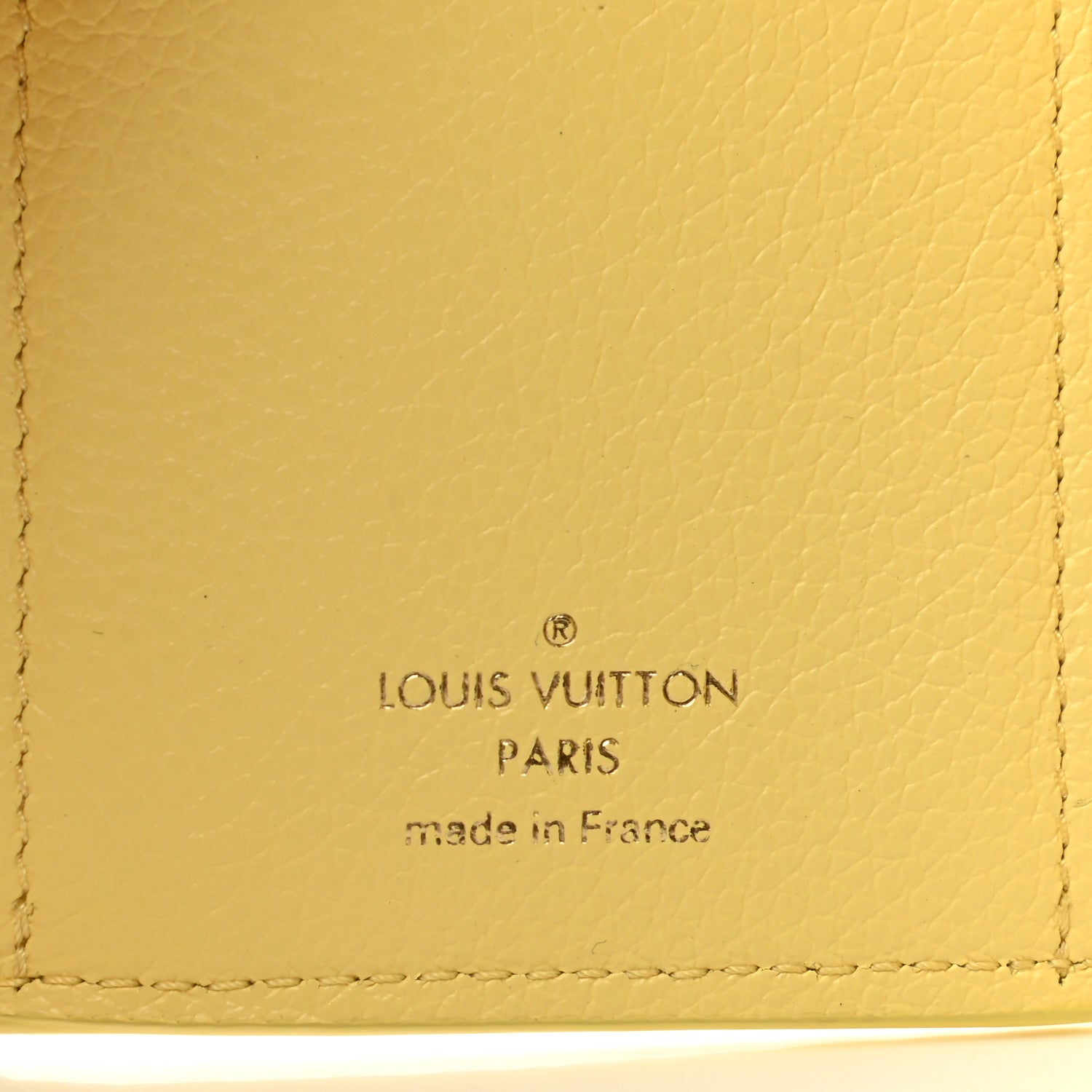 Louis Vuitton Empreinte Monogram Victorine Wallet Lemon Curd 6 of 7