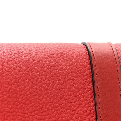 Loewe Grained Calfskin Chain Wallet Burnt Red 11 of 12