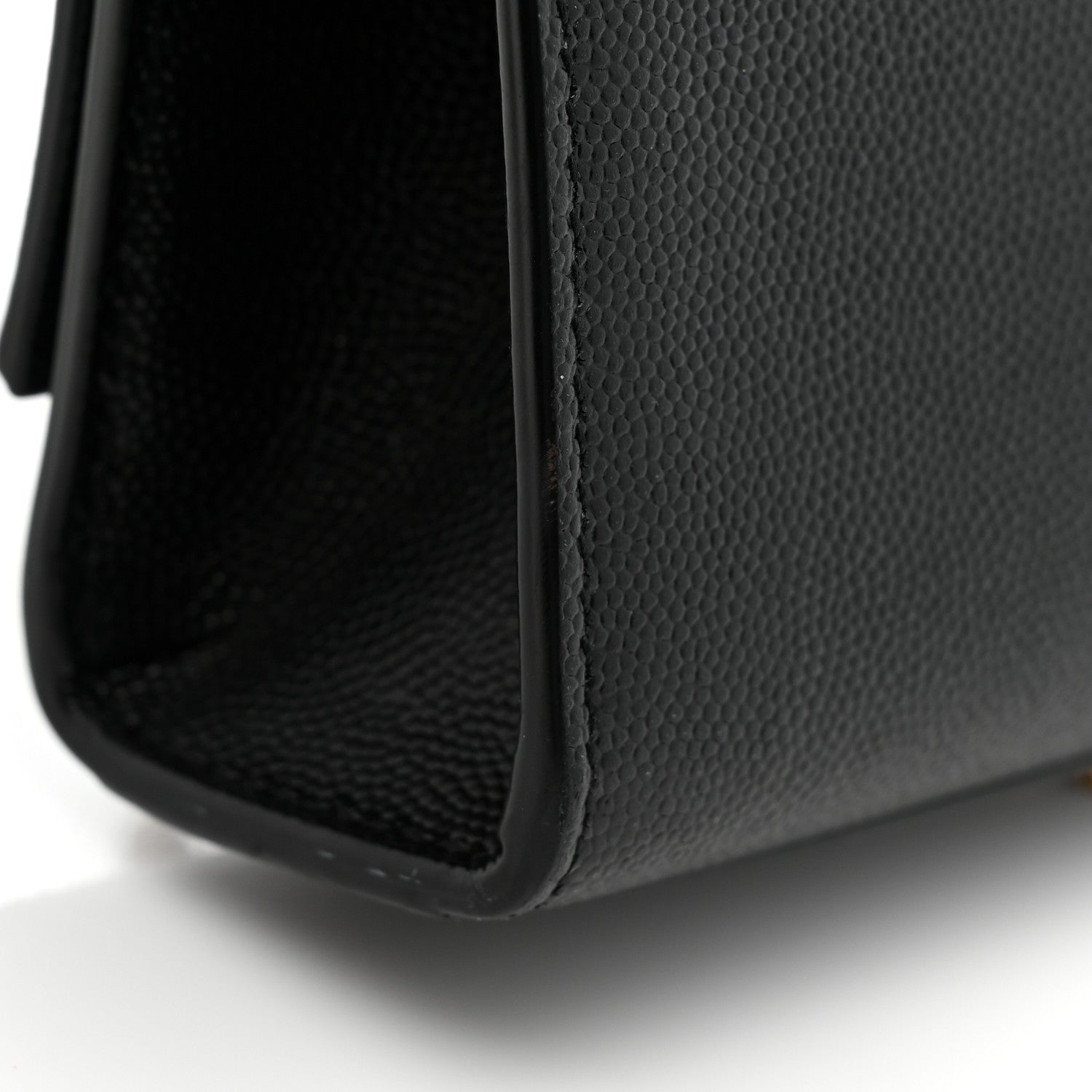 Saint Laurent Grain De Poudre Medium Classic Monogram Kate Tassel Satchel Black 12 of 13