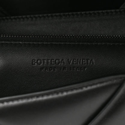 Bottega Veneta Nappa Intreccio Padded Top Handle Shoulder Bag Black 5 of 8