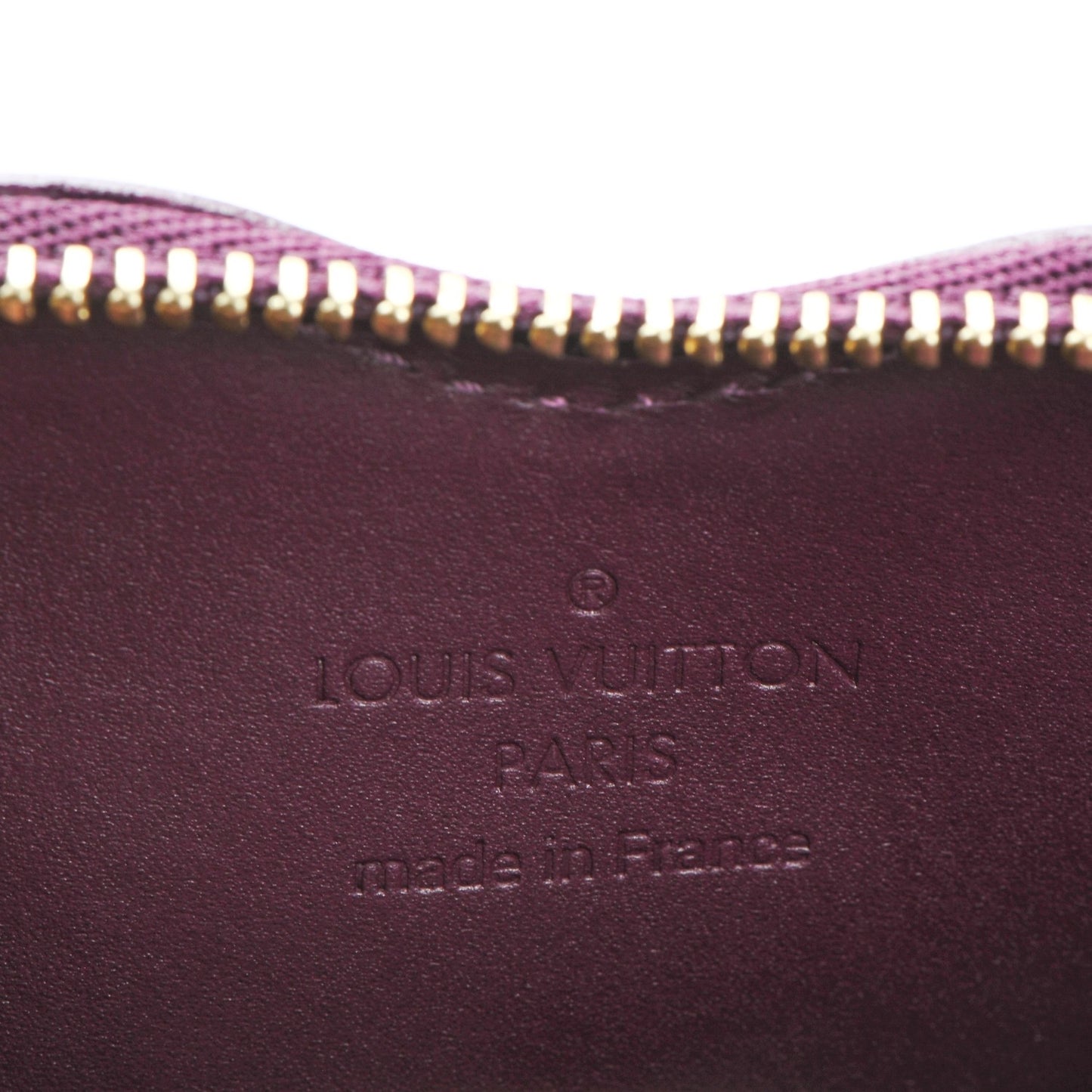 Vernis Heart Coin Purse Violet