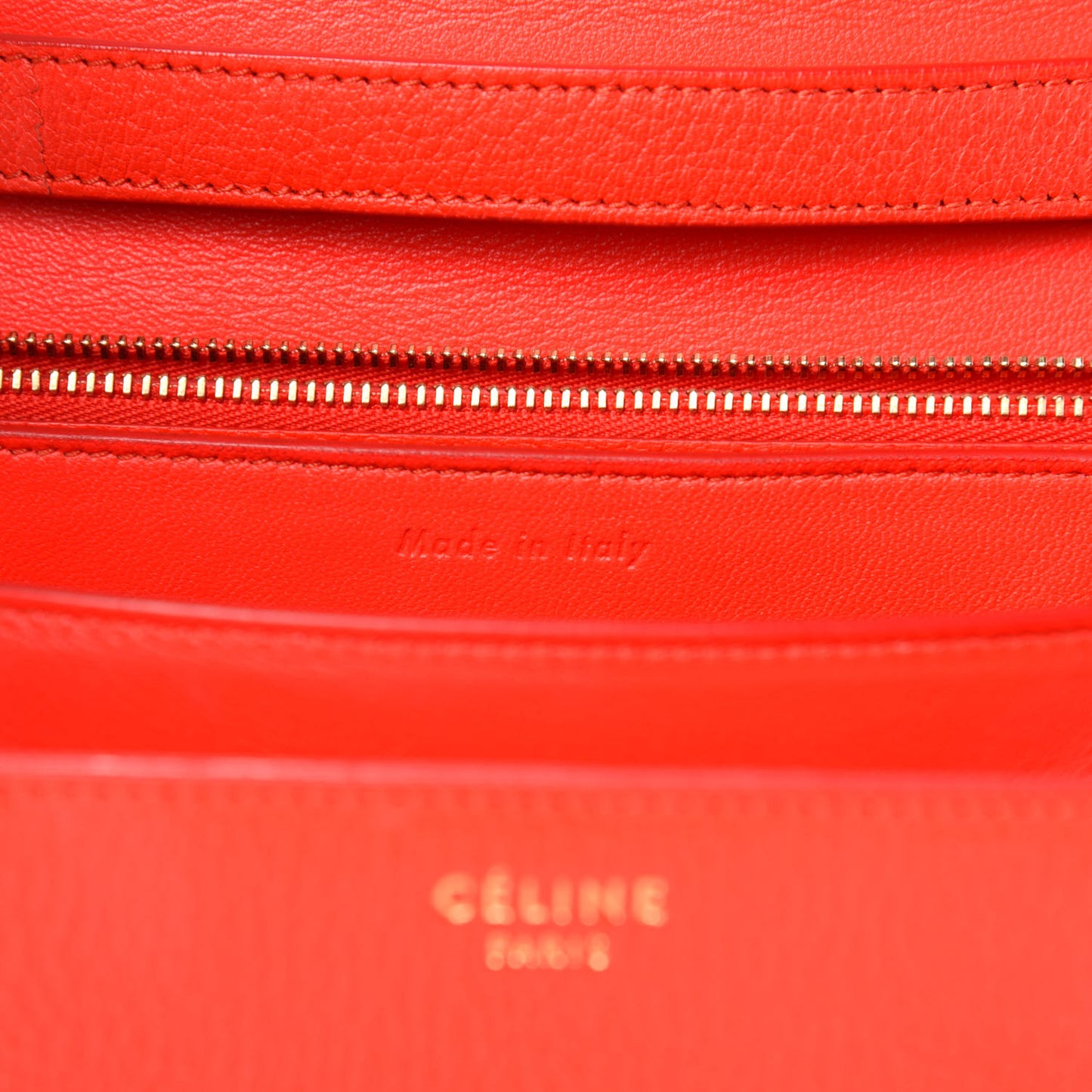 Goatskin Medium Classic Box Flap Bag Alizarin
