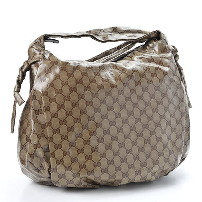 Gucci Crystal Monogram Hysteria Hobo 2 of 12