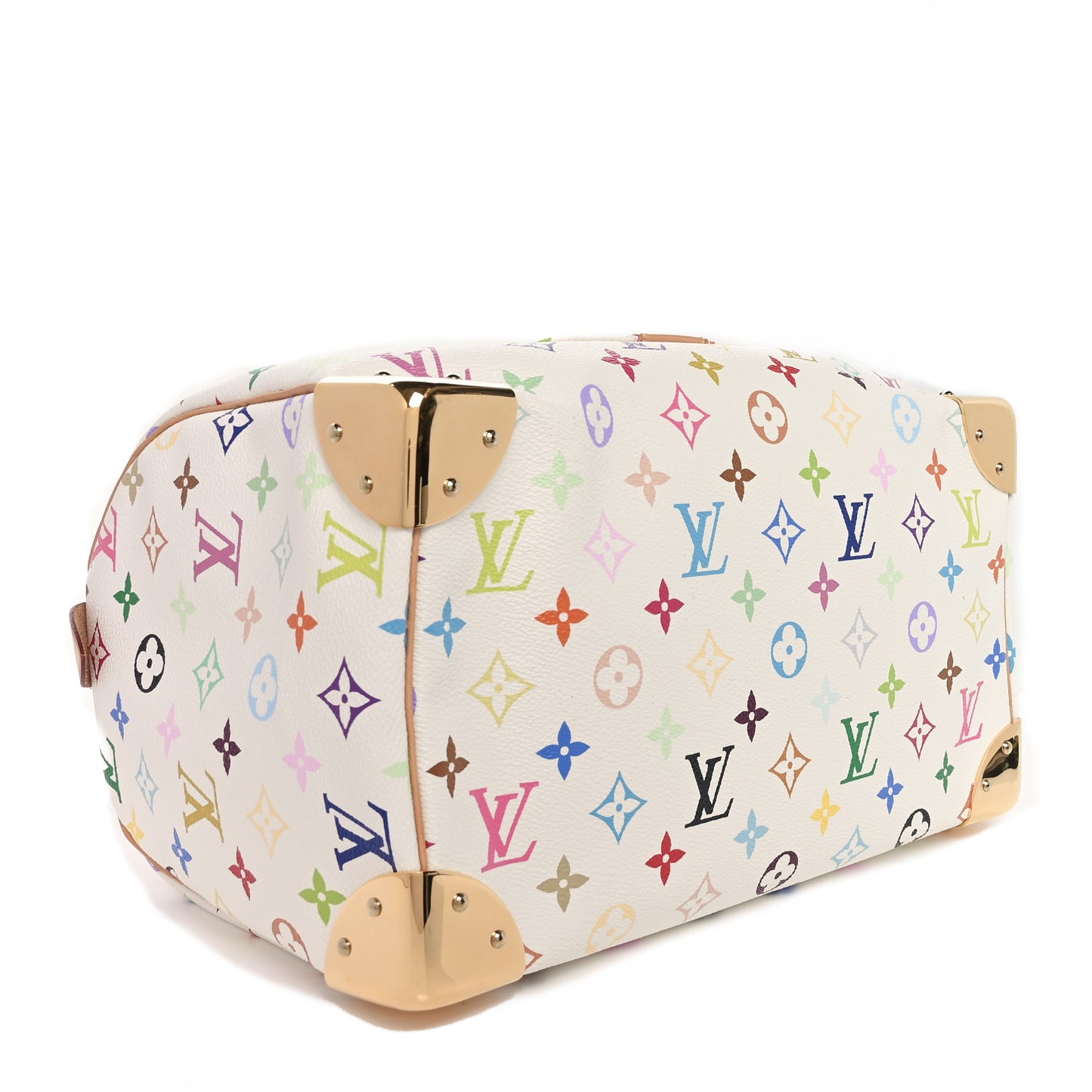 Monogram Multicolor Speedy 30 White