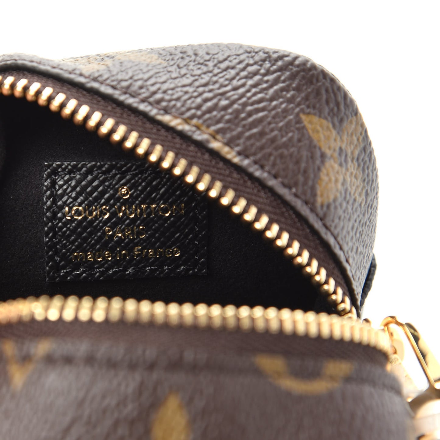 Monogram Game On Cube Coin Purse