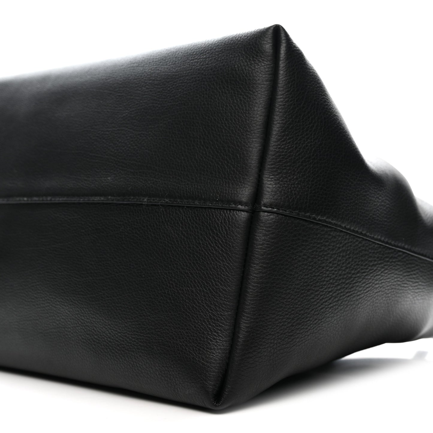 Grained Calfskin Terrasse Bag Black