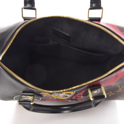 Louis Vuitton Monogram Kabuki Speedy 30 5 of 9