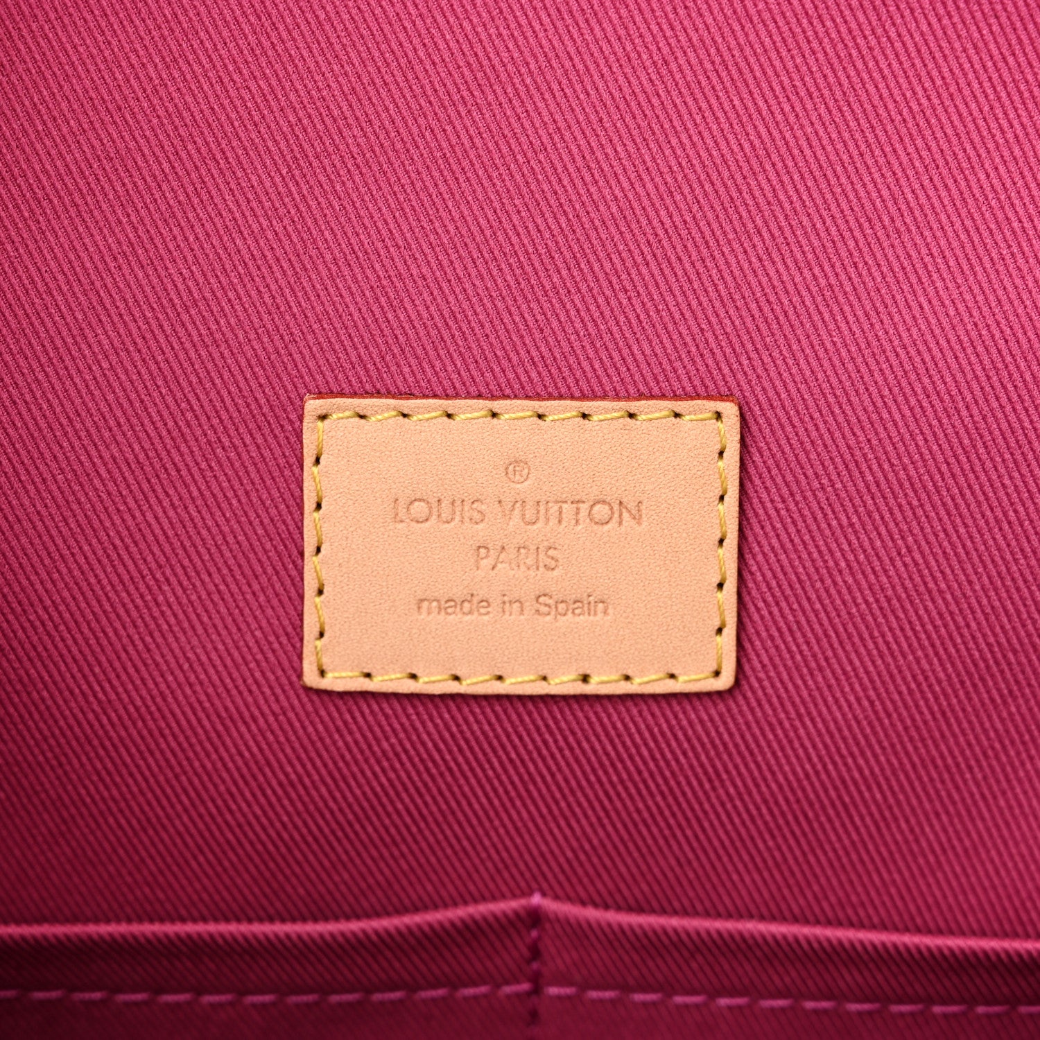 Louis Vuitton Monogram Cluny BB Bordeaux Fuchsia 7 of 10