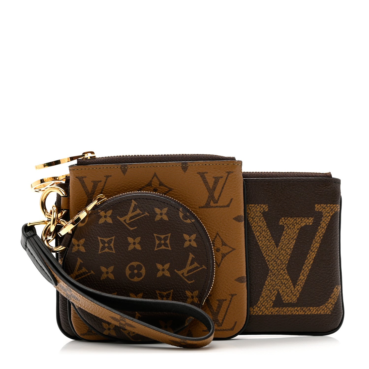 Louis Vuitton Reverse Monogram Giant Trio Pouch 1 of 5