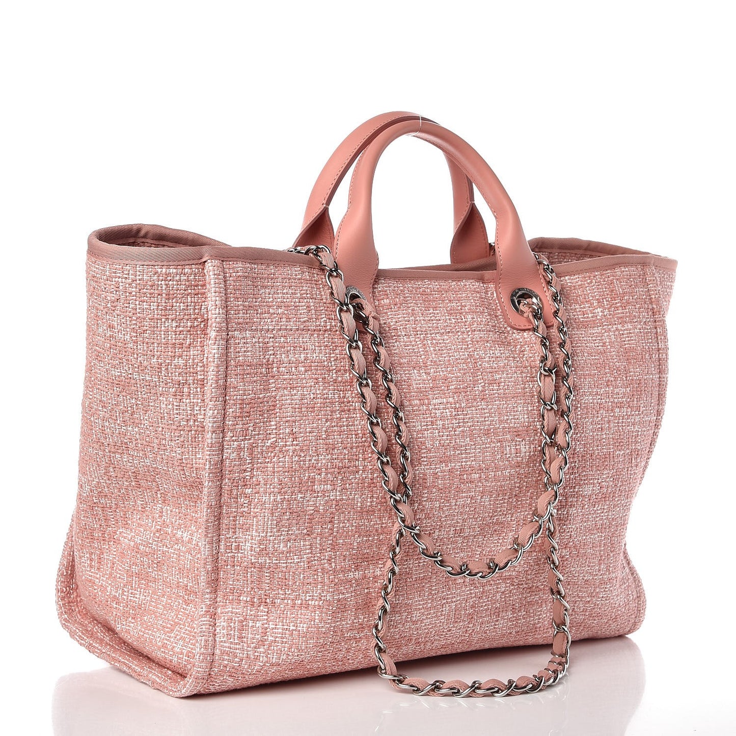 Canvas Large Deauville Tote Pink
