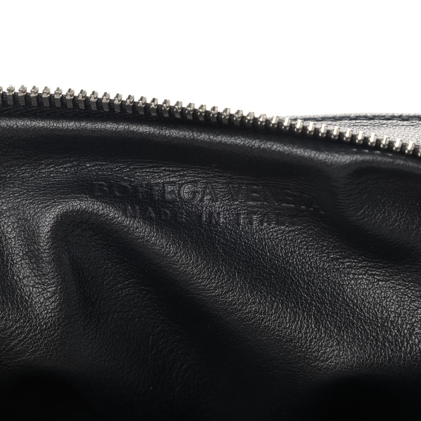 Nappa Intrecciato BV Twist Black
