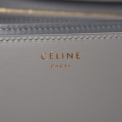 Celine Box Calfskin Medium Classic Box Flap Bag Zinc 6 of 7
