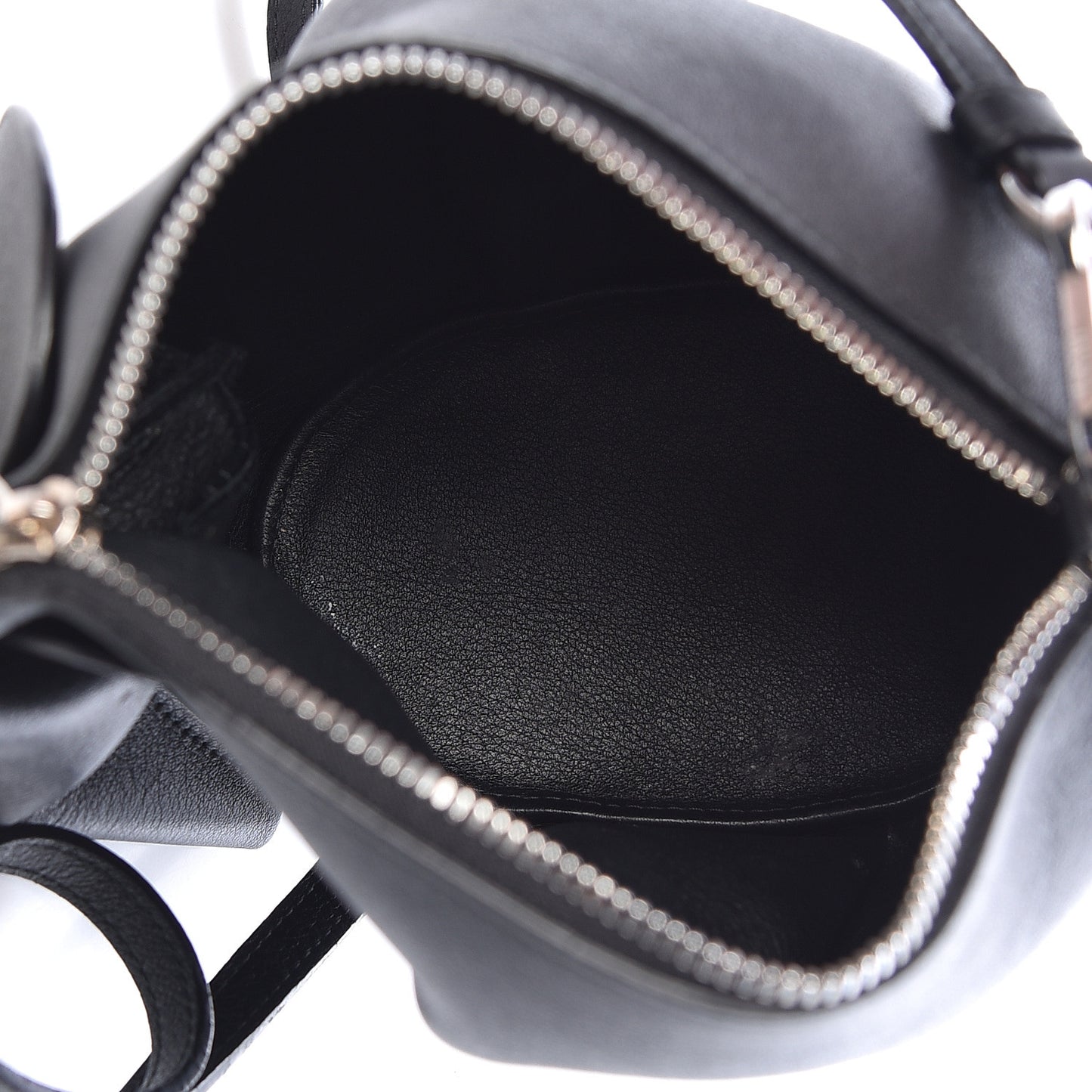 Calfskin Mini Elephant Crossbody Bag Black