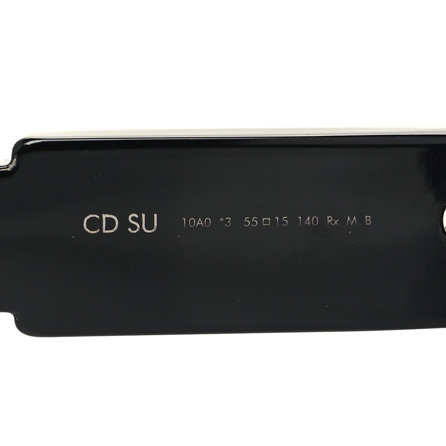 Acetate CD SU 56mm Sunglasses Black