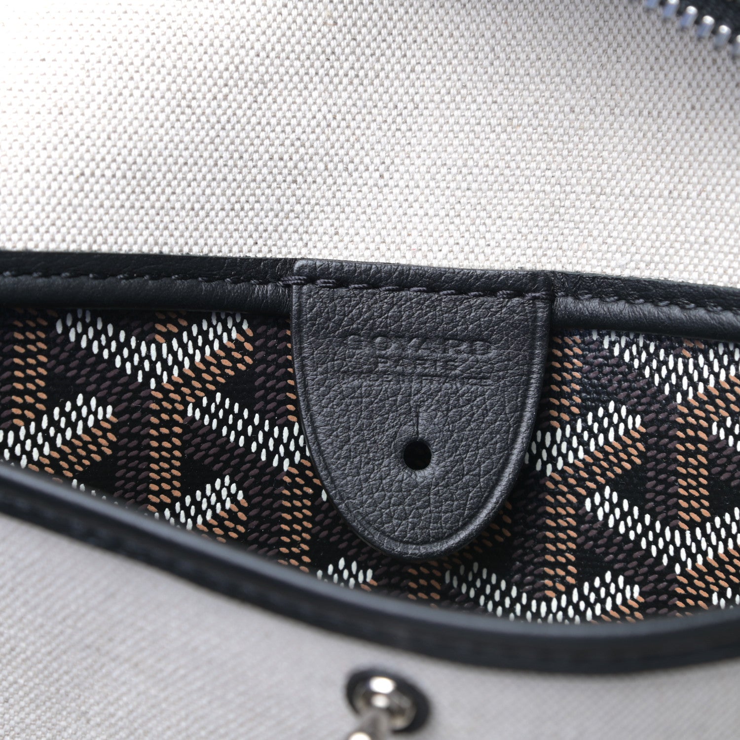 Goyard Goyardine Artois MM Black 6 of 8