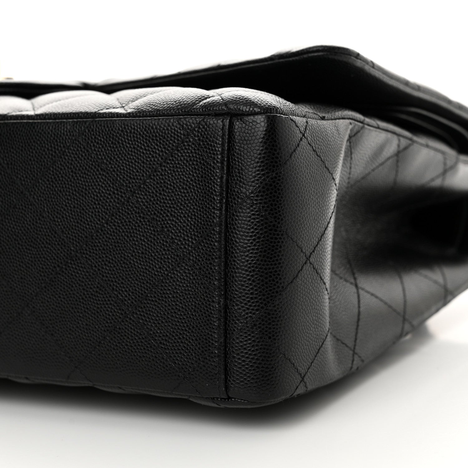Chanel Caviar Quilted Maxi Double Flap Black 10 of 11