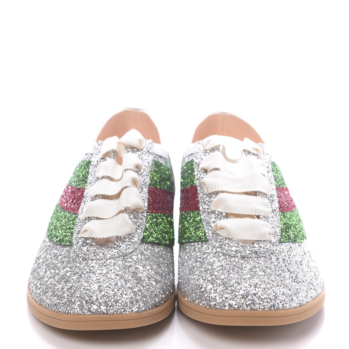 Glitter Fabric Web Mens Falacer Sneakers 11 Silver