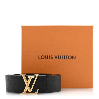 Louis Vuitton Empreinte 30mm LV Iconic Reversible Belt 100 40 Black 8 of 8