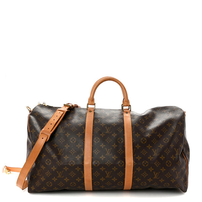 Louis Vuitton Monogram Keepall Bandouliere 55 1 of 9