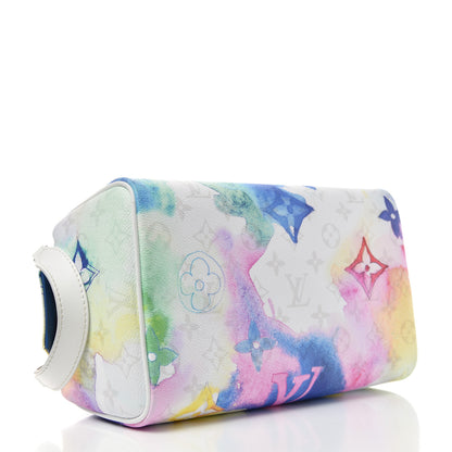 Louis Vuitton Monogram Watercolor Dopp Kit Toilet Pouch Multicolor 4 of 10