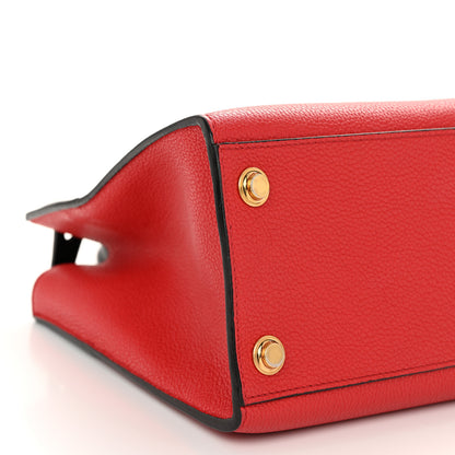 Louis Vuitton Taurillon City Steamer PM Black Rouge 8 of 9
