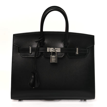 Hermes Box Birkin Sellier 25 Black 1 of 9