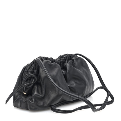 Mansur Gavriel Lambskin Mini Cloud Clutch Black Flamma 3 of 8