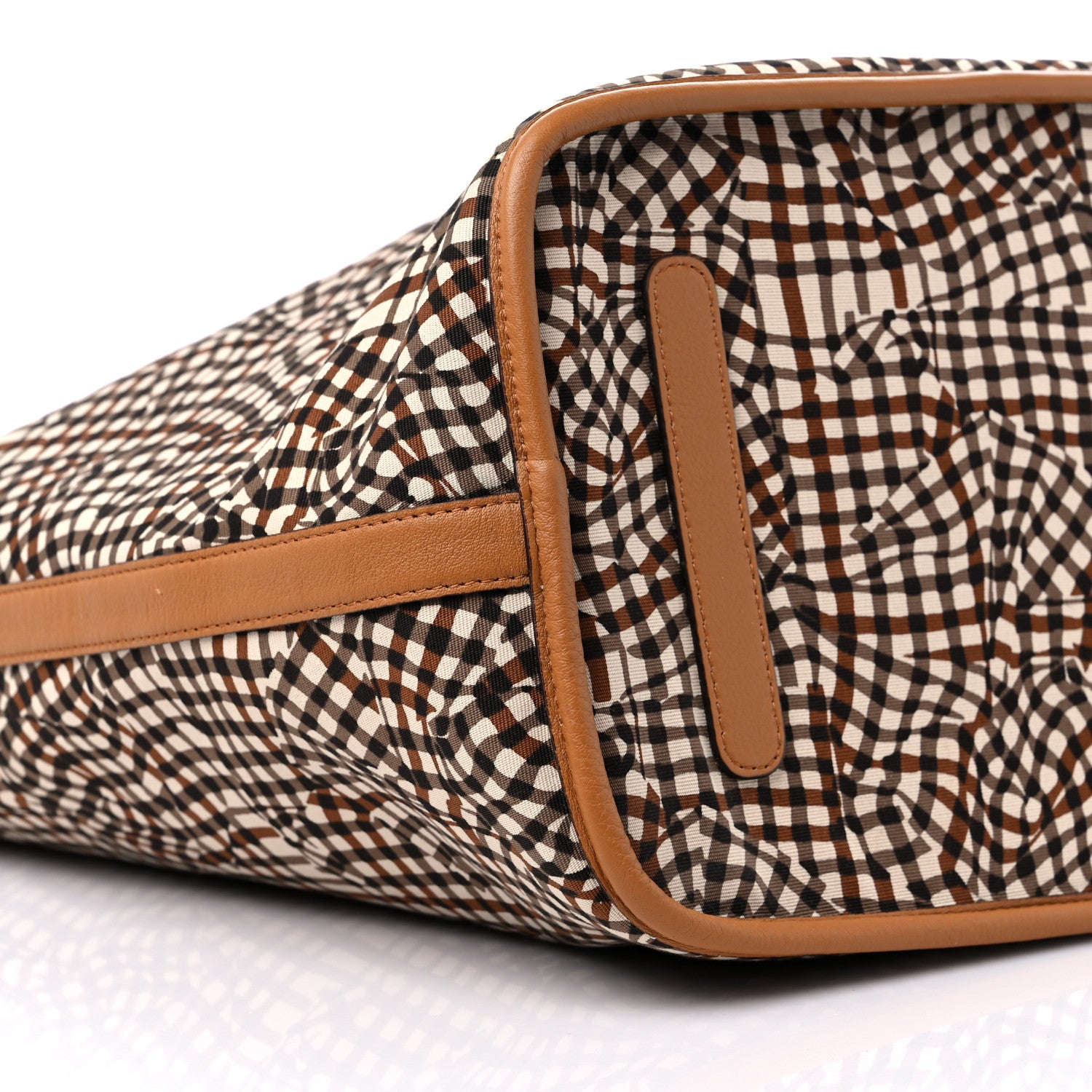 MCM Visetos Large Liz Reversible Shopper Tote Cognac 12 of 13