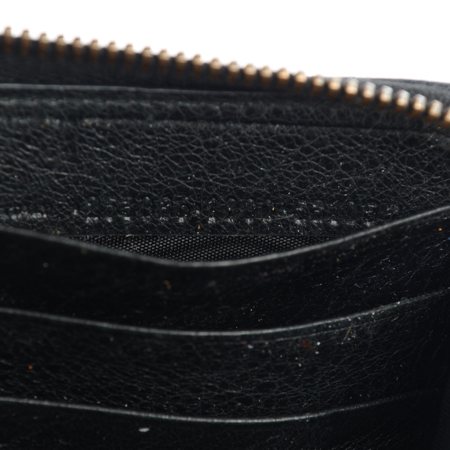Balenciaga Chevre Classic Hardware Continental Zip Around Wallet Black 11 of 14