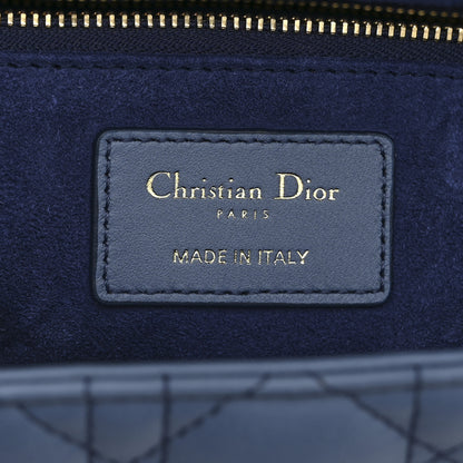 Christian Dior Lambskin Cannage Gradient Large Lady Dior Blue 6 of 13