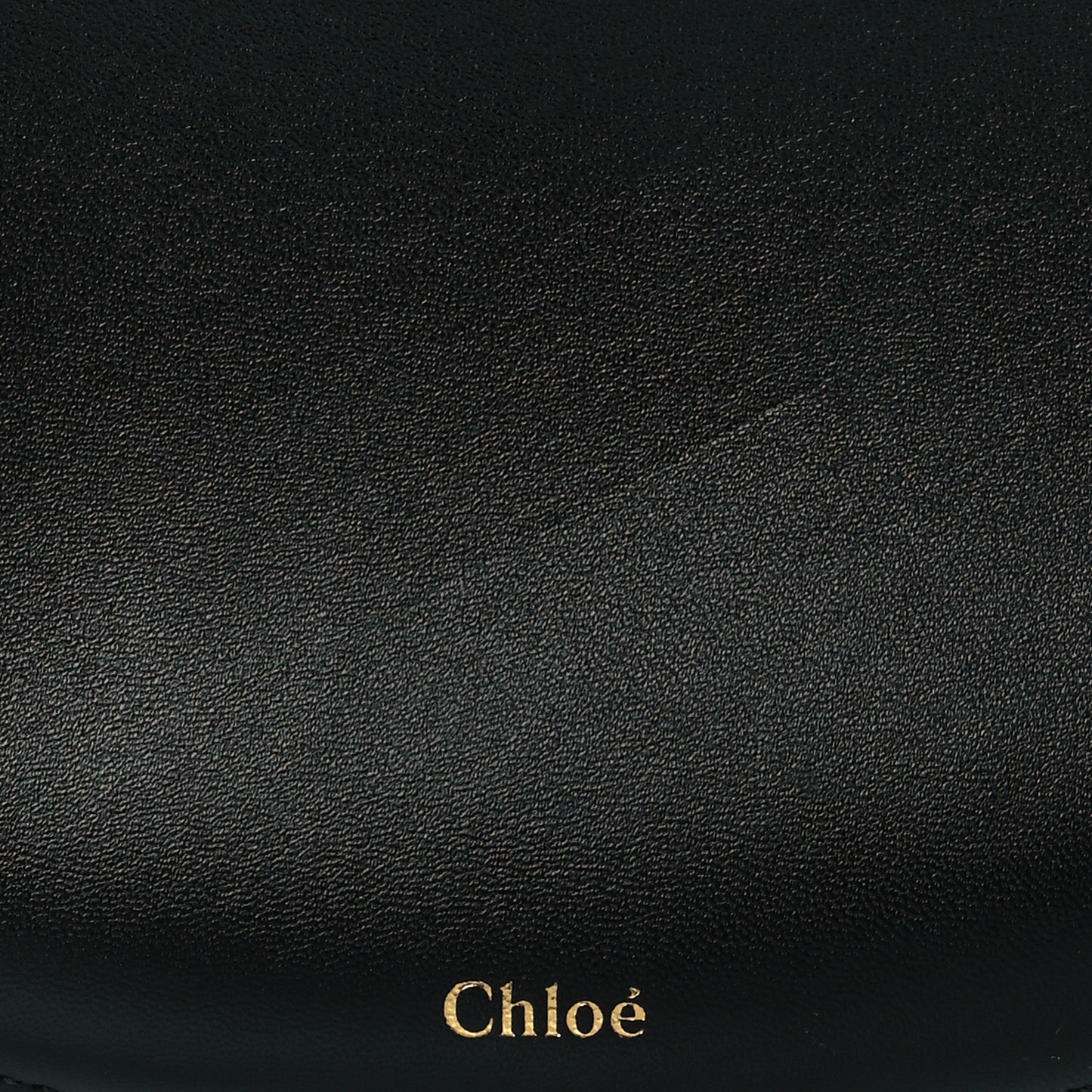Small Grain Calfskin Kiss Bag Black