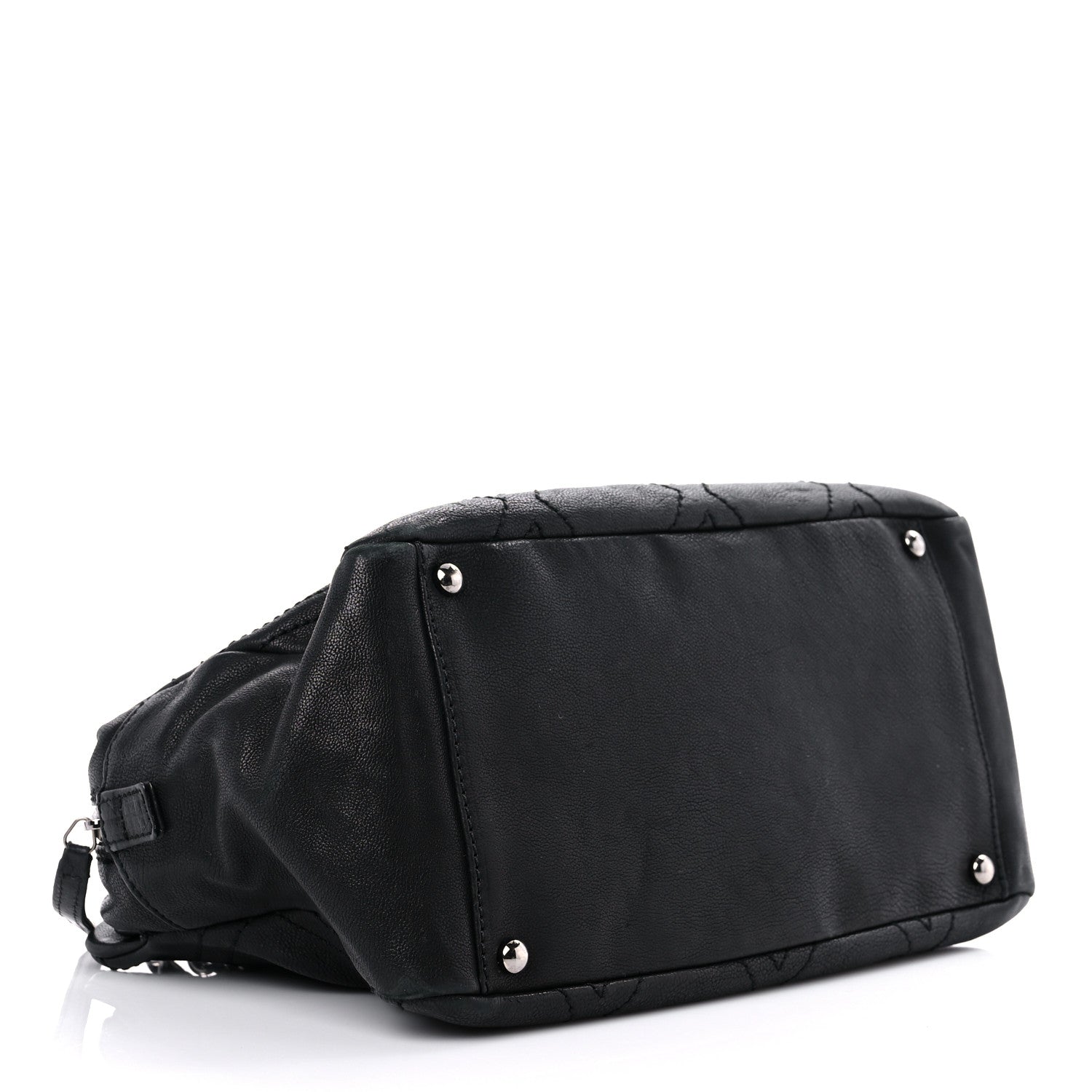 Chanel Calfskin Small Diamond Stitch Tote Black 3 of 18