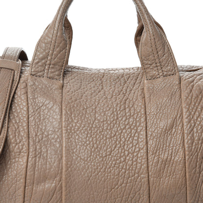 Alexander Wang Pebbled Lambskin Rocco Latte Rose Gold Hardware 10 of 10