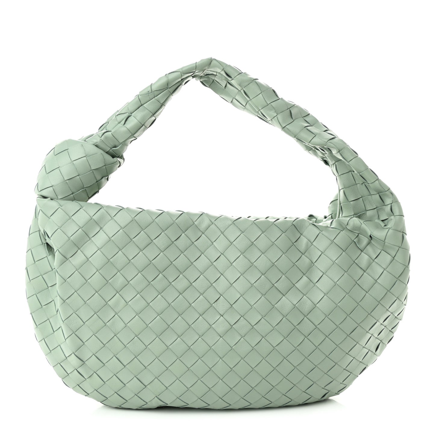 Nappa Intrecciato Small Jodie New Sauge