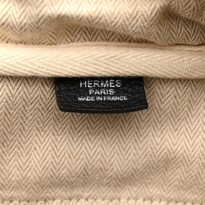 Hermes Taurillon Clemence Victoria II 35 Black 6 of 16