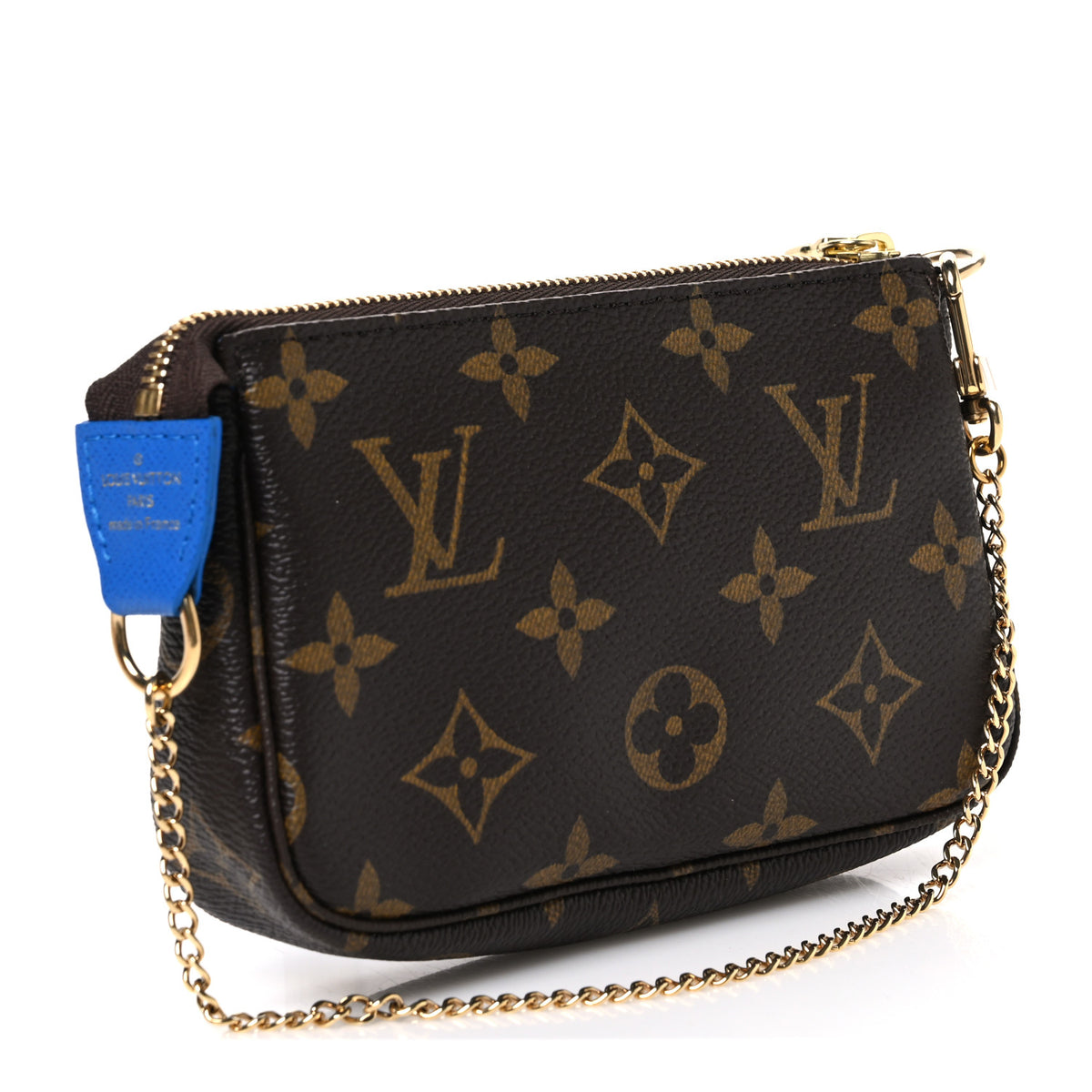 Louis Vuitton Monogram 2019 Christmas Animation Mini Venice Pochette Accessories Blue 3 of 8