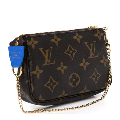Louis Vuitton Monogram 2019 Christmas Animation Mini Venice Pochette Accessories Blue 3 of 8