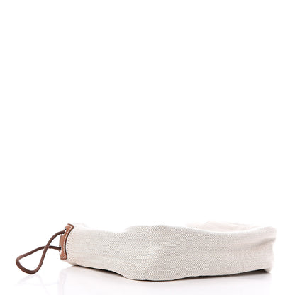 Hermes Canvas Barenia Fourbi 20 PM Pouch Naturel Fauve 4 of 10